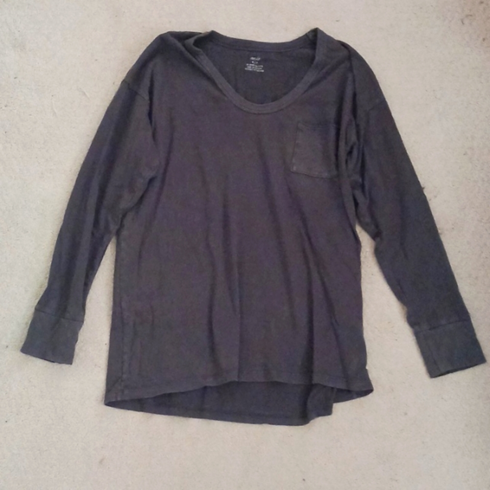 Aerie small dark gray long sleeve tee